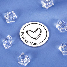 Load image into Gallery viewer, Inspirational Gifts for Women Men Pocket Hug Token Teacher Christmas Gifts for Coworkers Thank You Gifts Graduation Gifts for Her Friends Social Distancing Gift Isolation Lockdown Double-Sided Coin