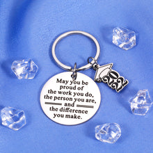 Load image into Gallery viewer, Graduate School Gifts Keychain High School College Graduation Gifts for Her Him 2022 Gifts for Kids Son Daughter from Mom Dad Grad Gift for Nurses Week Gift Ideas for Best Friends Students Girls Boys