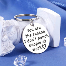Load image into Gallery viewer, Funny Coworker Gifts Employee Christmas Gifts Keychain Thank You Gifts for Women Stocking Stuffers for Men Boss Gifts Teacher Appreciation Gifts Going Away Gifts Promotion Gifts for Colleague Friends