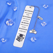 Load image into Gallery viewer, Graduation Gifts 2023 Graduate Bookmark Stocking Stuffers for Men Women Inspirational Gifts for Teens Boys Girls Senior 2023 Gifts for Best Friends Son Daughter Grad Present for Him Her Family Member