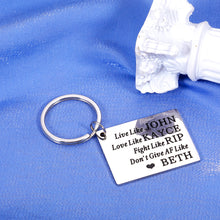 Load image into Gallery viewer, Yellowstone Gifts for Fans Lovers Keychain Yellowstone TV Show Merchandise for Men Best Friends Birthday Gifts for Kids Valentines Gifts for Boyfriend from Girlfriend Keyring Inspired Gift Souvenir