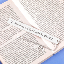 Load image into Gallery viewer, Teen Girl Stocking Stuffers Unique Christmas Gifts for Women Friends Bookmark with Chain Inspirational Book Lovers Gift Ideas for Daughter Birthday Graduation Gifts for Her 2022 Senior Gifts Girls