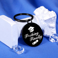 Load image into Gallery viewer, College Graduation Gifts for Her Funny Keychain Grad Cap Senior 2022 Gifts for Adults Graduates Valentines Day Gifts for Him Master Graduation Presents for Best Friend Teenager Boys Girls Women Men
