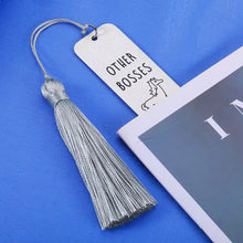 Load image into Gallery viewer, Boss Lady Gifts for Women Boss Gifts for Men Unicorn Bookmark Funny Stocking Stuffers for Mentor Manager Supervisor from Coworker Christmas Gifts for Boss Going Away Leaving Retirement Farewell