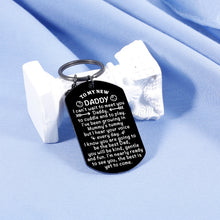 Load image into Gallery viewer, New Dad Gifts for Men Christmas Gifts Keychain Soon to Be Dad Gifts New Daddy Dad To Be Gifts First Baby Gift for Dad from Mom Pregnancy Announcement Gifts First Time Fathers Day Presents for Husband