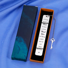 Load image into Gallery viewer, Thank You Gifts for Boss Coworker Leaving Gifts Bookmarks for Women Retirement Gifts for Men Gratitude Gifts for Teacher Appreciation Gifts for Nurse Employee Christmas Gifts for Coworkers in Bulk