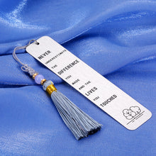 Load image into Gallery viewer, Book Lover Gifts Thank You Inspirational Gifts Bookmark for Women Men Teacher Employee Appreciation Gifts Going Away Gifts for Coworkers Friends Office Retirement Gifts Boss Goodbye Farewell Gifts