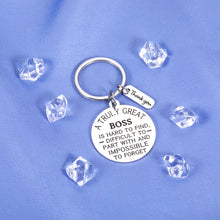 Load image into Gallery viewer, Thank You Gifts for Boss Male Gift Keychain for Boss Woman Retirement Gifts for Men Boss Christmas Gifts for Mentor Leader Boss Lady Gifts for Women Birthday Valentines Present for Supervisor Him Her