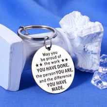 Load image into Gallery viewer, Happy Retirement Gifts for Women Leaving Job Gifts for Boss Male Female Keychain Farewell Gifts for Coworkers Nurse Teacher Appreciation Gifts for Colleague Employee Retired Best Friends Work Gifts