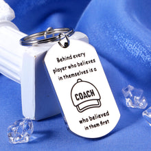 Load image into Gallery viewer, Coach Thank You Gift Baseball Basketball Coach Gifts Running Keychain Sports Cross Country Coach Gifts Football Softball Soccer Volleyball Gifts for Coaches Appreciation Gifts for Teacher Retirement