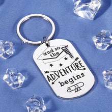 Load image into Gallery viewer, Grad Gift for Her Him 2021 Inspirational Keychain for Boys Girls Women Men Senior High School College Grad Sister for Son Daughter Niece from Mom Dad Aunt for Nurse Student Best Friend PHD