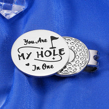 Load image into Gallery viewer, Christmas Gift for Boyfriend from Girlfriend Golf Ball Marker Hat Clip Stocking Stuffers for Husband Valentines Day Gifts for Him Golf Gifts for Men Groom Fiance Gifts for Him Golf Accessories for Men