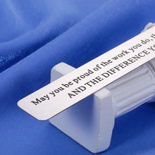 Load image into Gallery viewer, Coworker Thank You Gifts for Women Men Appreciation Gifts for Boss Day Inspirational Bookmark Coworker Leaving Gifts for Colleague Friend Female Retirement Gifts May You Be Proud of The Work You Do