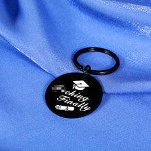 Load image into Gallery viewer, College Graduation Gifts for Her Funny Keychain Grad Cap Senior 2022 Gifts for Adults Graduates Valentines Day Gifts for Him Master Graduation Presents for Best Friend Teenager Boys Girls Women Men