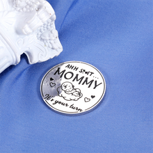 Load image into Gallery viewer, Funny Baby Gift Decision Coin for Expecting Parents to be Unique Gifts for New Mom Christmas Gifts for Dad Daddy Mummy Pregnancy Gifts for First Time Mom Gift Baby Shower Announcement Double-Sided