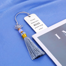 Load image into Gallery viewer, Thank You Gifts for Boss Male Bookmark for Mentor Leader Boss Lady Gifts for Women Men Boss Day Gifts for Supervisor Manager Birthday Present Retirement Goodbye Farewell Employee Appreciation Gifts