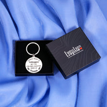 Load image into Gallery viewer, Colleague to Friend Gifts for Women Birthday Keychain Going Away Gift for Coworker Leaving Gifts for Men Employee Appreciation Present for Work Best Friend to Friend Gifts Goodbye Farewell Retirement