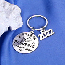 Load image into Gallery viewer, Grad Gifts for Him Her Graduating Class of 2022 Gifts Funny Keychain Middle High School College Students Graduation Gifts PHD Master Graduate Present for Women Men Boy Girl Son Daughter Accessory