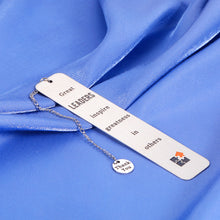 Load image into Gallery viewer, Great Leaders Gift for Bosses Day Bookmark Boss Lady Gifts for Women Mentor Supervisor PM Boss Gifts for Birthday New Job Promotion Present from Coworker Retirement Farewell Holiday Gift