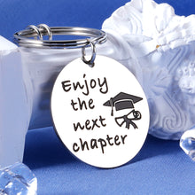 Load image into Gallery viewer, College Graduation Gifts for Her Him 2021 Grad Keychain for College Graduation Gifts for College Students Females High School Graduation Gifts for Seniors Women Teen Boys Girls Enjoy The Next Chapter