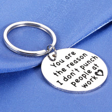 Load image into Gallery viewer, Funny Coworker Gifts Employee Christmas Gifts Keychain Thank You Gifts for Women Stocking Stuffers for Men Boss Gifts Teacher Appreciation Gifts Going Away Gifts Promotion Gifts for Colleague Friends
