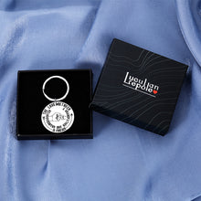 Load image into Gallery viewer, Keychain Gift Charm Engraved The Love Between A Grandfather and Granddaughter is Forever for New Grandpa Granddad Gramps Birthday of Grandparent Father’s Day Christmas Thanksgiving from Grandchildren