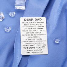 Load image into Gallery viewer, Fathers Day Gifts from Daughter Kids for Dad Engraved Wallet Insert Card Birthday Present for Step Father Figure I Love You Daddy Papa Dad in Law Wedding Thank You Gift Father of The Bride Men Him