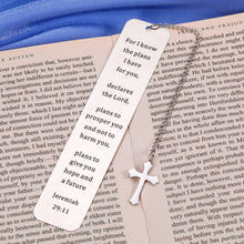 Load image into Gallery viewer, Religious Gifts for Women Men Christian Gifts Inspirational Bible Bookmarks for Book Lovers Graduation Gifts for Daughter Son Baptism Gift Get Well Soon Gifts for Kids Christmas Stocking Stuffers