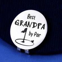 Load image into Gallery viewer, Grandpa Christmas Gifts Best Grandpa Gifts from Grandchildren Birthday Gifts for Grandpa Hat Clip Golf Ball Marker Gifts for Golfers Stocking Stuffers for Men Golf Accessories Valentines Fathers Day