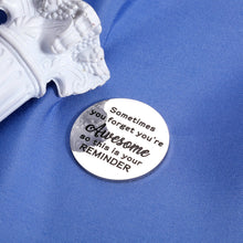 Load image into Gallery viewer, Inspirational Gifts for Women Men Pocket Hug Token Teacher Christmas Gifts for Coworkers Thank You Gifts Graduation Gifts for Her Friends Social Distancing Gift Isolation Lockdown Double-Sided Coin