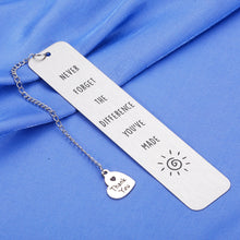 Load image into Gallery viewer, Bookmarks for Women Retirement Gifts for Men 2022 Teacher Appreciation Gifts Going Away Gift for Coworker Inspirational Gifts for Colleague Coach Thank You Gift Going Away Gift Boss Retired Bookmark