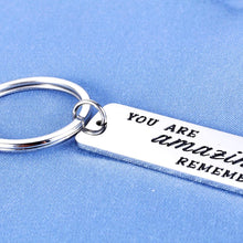 Load image into Gallery viewer, Inspirational Birthday Keychain Gifts for Best Friend BFF Boys Girls Student Graduation Back to School Thank You Gift for Women Men Coworker Retirement Motivational Christmas Present for Daughter Son