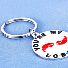 Load image into Gallery viewer, Boyfriend Girlfriend Valentines Day Gifts Couple Christmas Keychain for Boys Girls Fiance Fiancee Anniversary for Women Birthday You’re My Lobster Friends TV Show Inspired Key Chain for Best Friend