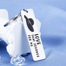 Load image into Gallery viewer, Best Friend Birthday Gifts for Women Schitts C Inspired Keychain Valentines Gift for Lover Couple Boyfriend Girlfriend Birthday Him Her BFF Friendship Inspirational Love That Journey for Me Keyring