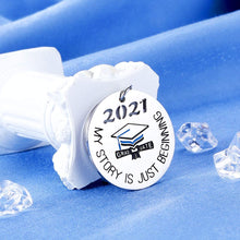 Load image into Gallery viewer, Class of 2021 Graduation Gifts for Him Her Inspirational Keychain for Master Nurses Studetns High School College Seniors Graduates Christmas Present for Boys Girls Daughter Son Grads from Mom Dad