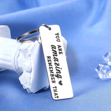 Load image into Gallery viewer, Inspirational Birthday Keychain Gifts for Best Friend BFF Boys Girls Student Graduation Back to School Thank You Gift for Women Men Coworker Retirement Motivational Christmas Present for Daughter Son