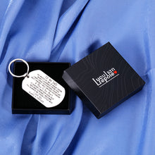 Load image into Gallery viewer, to My Dad Gifts from Son Love Keychain for Father Daddy Fathers Day Gifts for Dad Grandpa Stepdad from Kids Birthday Present to Papa Padre Father Figure for Men Him Dad Keyring