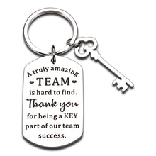 Load image into Gallery viewer, Employee Appreciation Gifts for Coworkers Thank You Gifts Inspirational Keychain for Women Men Team Gifts from Boss Retirement Gifts for Teacher Appreciation Gifts for Nurse Coach Birthday Present
