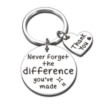 Load image into Gallery viewer, Appreciation Gifts for Men Keychains for Teachers Gifts for Employees Women Birthday Going Away Gift for Coworker Leaving Gifts Holiday Sweetest Day Gifts for Friend Firefighter Thank You Gift