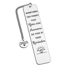 Load image into Gallery viewer, High School Graduation Gifts for Him 2023 Seniors Metal Bookmark Grad Gifts for Her Graduate Gifts for Teenage Boys Girls Graduation Present for Nursing Students Female Male Christmas Gifts for Women