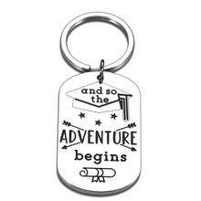 Load image into Gallery viewer, Grad Gift for Her Him 2021 Inspirational Keychain for Boys Girls Women Men Senior High School College Grad Sister for Son Daughter Niece from Mom Dad Aunt for Nurse Student Best Friend PHD