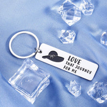 Load image into Gallery viewer, Best Friend Birthday Gifts for Women Schitts C Inspired Keychain Valentines Gift for Lover Couple Boyfriend Girlfriend Birthday Him Her BFF Friendship Inspirational Love That Journey for Me Keyring