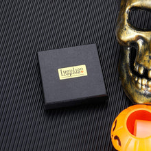 Load image into Gallery viewer, 2/6/7 Pairs Halloween Ghost Skeleton Dangle Earrings Assorted Pumpkin Spider Black Cat Bat Cobweb Spiderweb Faux Leather Earring Studs Sets Gifts for Girls Women Ladies Her Halloween Theme Party