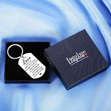 Load image into Gallery viewer, Valentines Gifts for Him Boyfriend Her Girlfriend Christmas Birthday Keychain for Husband Hubby Anniversary Wedding Engagement Present for Groom Bride Fiance Fiancee Women Men Love Keychains