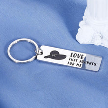 Load image into Gallery viewer, Best Friend Birthday Gifts for Women Schitts C Inspired Keychain Valentines Gift for Lover Couple Boyfriend Girlfriend Birthday Him Her BFF Friendship Inspirational Love That Journey for Me Keyring