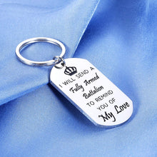 Load image into Gallery viewer, King George Hamilton Gifts Christmas Love Keychain for Musician Theater Fans Valentines Day Hamilton Musical Merchandise Broadway American Musical Inspired Funny Novelty for Teen Girls Birthday