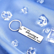 Load image into Gallery viewer, Inspirational Birthday Keychain Gifts for Best Friend BFF Boys Girls Student Graduation Back to School Thank You Gift for Women Men Coworker Retirement Motivational Christmas Present for Daughter Son