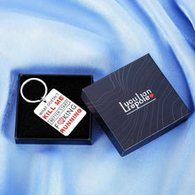Load image into Gallery viewer, Inspirational Valentines Day Gifts Keychain for Men Boy Women Friends Teen Girls Motivational Birthday New Year Present for Him Her Son Daughter Funny New Year Besties BFF Brother Christmas Keyring