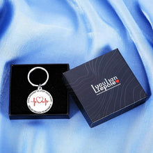Load image into Gallery viewer, Funny Nurse Valentines Gifts Keychain for Women Men Nursing Day Week Students Graduation LPN RN Coworker Friends Nurse Practitioner Doctor Mom Dad Birthday Christmas Cute Enough to Stop Your Heart