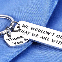 Load image into Gallery viewer, Boss Coach Thank You Keychain Gifts for Mentor Instructor Supervisor Christmas Birthday Appreciation from Basketball Soccer Baseball Player Swimming Team Members for Coworker Employee Going Away